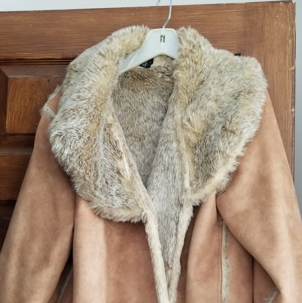 Suede-fur Jacket